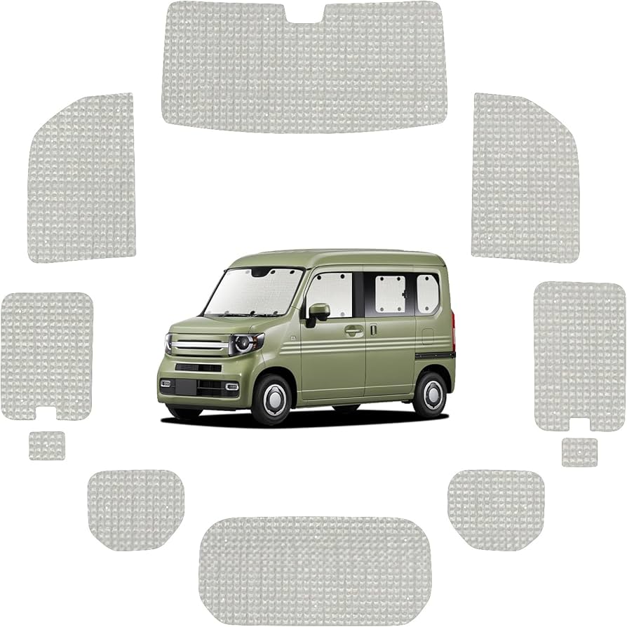 N-VAN Nバン　サンシェード　趣味職人 Amazon | 趣味職人 サンシェード シームレス ライト 車 N-VAN